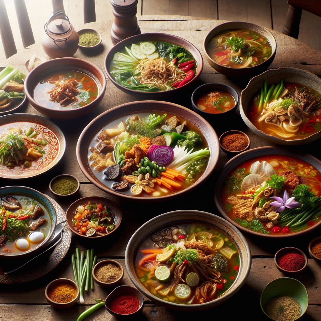 Lezatnya Sajian Makanan Berkuah yang Menggugah Selera