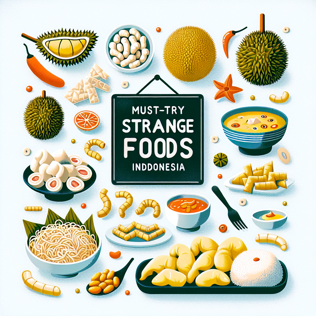 Makanan Aneh dari Indonesia yang Unik dan Wajib Dicoba