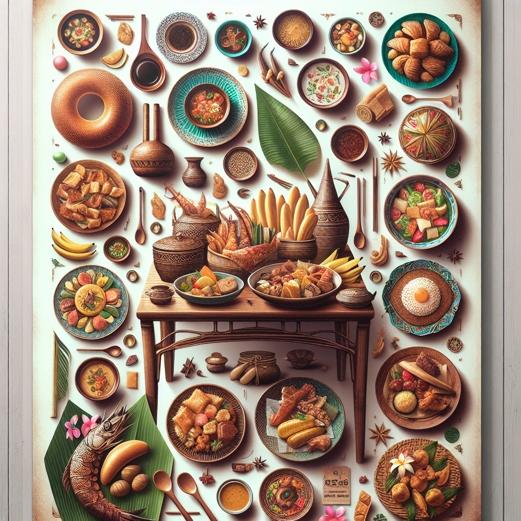 Keindahan Poster Makanan Tradisional Indonesia: Memanjakan Mata dan Selera