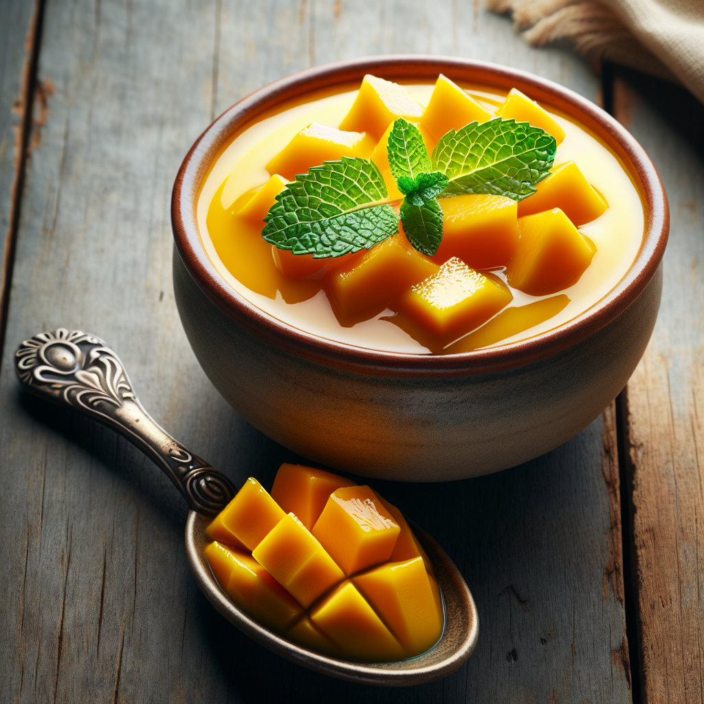 Delicious Mango Pudding Recipe: A Step-by-Step Guide to Perfectly Creamy