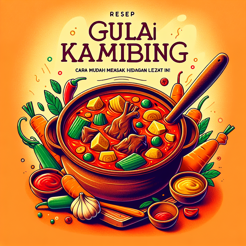 Resep Gulai Kambing Sederhana: Cara Mudah Memasak Hidangan Lezat Ini di